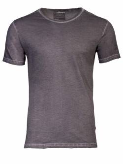 Rundhals T-Shirt, Grau XL von TREVOR'S