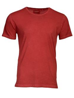 Rundhals T-Shirt, Rot XXL von TREVOR'S