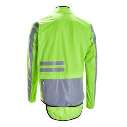 Fahrrad Regenjacke Rennrad RC 500 neongelb sichtbar gem. EN1150 von TRIBAN