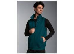 Steppweste TRIGEMA "TRIGEMA Weste aus bequemem Sweat-Material" Gr. XL, blau (saphir) Herren Westen von TRIGEMA