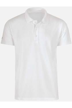 TRIGEMA Comfort Fit Damen Poloshirt weiss, Einfarbig von TRIGEMA