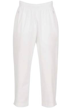 TRIGEMA Comfort Fit Freizeithose weiss, Einfarbig von TRIGEMA