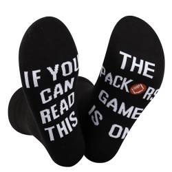 TSOTMO Fußball-Geschenk, Fußball-Liebhaber, Sportsocken, Geschenk für Väter, On Pac, One size von TSOTMO