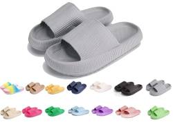 TUANMOZI Unisex Kinder Badelatschen Jungen Mädchen Badeschlappen Original Slippers Wolke Hausschuhe (I, Grundschulkind, Damen, 32, Numerisch (von/bis), EU Schuhgrößensystem, 33, M) von TUANMOZI