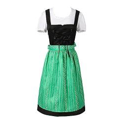 TYUIOP Oktoberfest Kleidung Damen Damen Dirndl Kleid Für Besondere Anlässe Festliche Kleider Cocktailkleider Festliche Kleider Für Damen Hochzeit Oktoberfest Damen Outfit Nylon Dirndl Damen Midi Set von TYUIOP