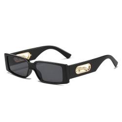 TYUVIVO Leoparden-Sonnenbrille für Männer und Frauen, luxuriöse PantherPunk-Sonnenbrille, Schwarz, Einheitsgröße von TYUVIVO