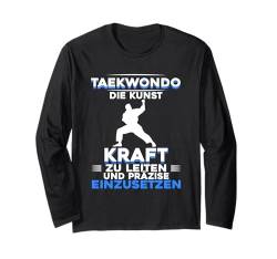 Taekwondo Herren Kampfsport Jungs Training Jungen Taekwondo Langarmshirt von Taekwondo Geschenke & Zubehör für Jungen Männer