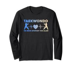 Taekwondo Herren Kampfsport Jungs Training Jungen Taekwondo Langarmshirt von Taekwondo Geschenke & Zubehör für Jungen Männer