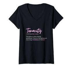 Damen Zähigkeit T-Shirt mit V-Ausschnitt von TaiLorMade Essentials