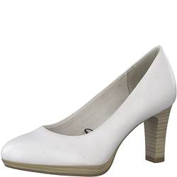 Tamaris Damen 1-1-22410-08 Pumps, White/Nature, 40 EU von Tamaris