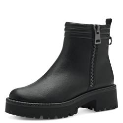 Tamaris Damen Boots Vegan; BLACK/schwarz; 40 EU von Tamaris