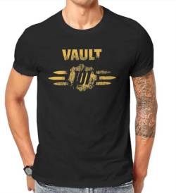 Tang's lifestyle Worn-Vault-101-Tshirts-For-Men-Fallout-Dweller-Game-Camisetas-Style-Men-T-Shirts-Soft-Print von Tang's lifestyle