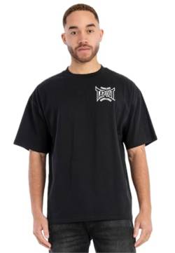 Tapout Herren B3LI3VE Tee T-Shirt, Black/White, M von Tapout