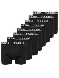 Tazzio Boxershorts Men Herren 8er Pack Unterwäsche Unterhosen Männer Retroshorts (DE/NL/SE/PL, Alphanumerisch, S, Regular, Regular, Schwarz (8er Set)) von Tazzio