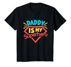 Kinder Papa ist mein Superheld T-Shirt von Tcool