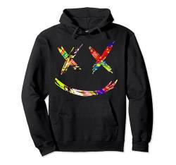 Techno Musik Tekno Tekk Rave Party Festival Trippy Raver Pullover Hoodie von Techno Shirt Rave Konzert Party Festival EDM