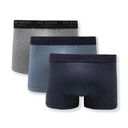 Ted Baker Herren London, 3 Pack Cotton Stretch Brief Badehose, Multi, S von Ted Baker