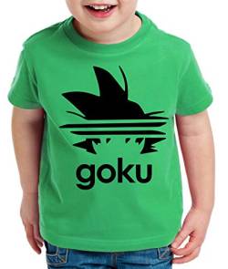 Adi Goku Kinder T-Shirt Son Dragon Master Ball Vegeta Turtle Roshi Db, Kinder T-Shirt Größe:152-164 (12-14 Jahre), Kinder Farben:Grün von Tee Kiki