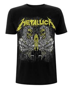 Metallica Sanitarium Master of Puppets offiziell Männer T-Shirt Herren (Large) von Tee Shack