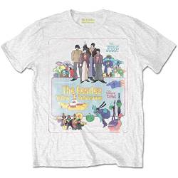 The Beatles Yellow Submarine 1 John Lennon offiziell Männer T-Shirt Herren (Large) von Tee Shack