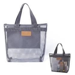 Teegxddy Kosmetiktasche damen,handtasche,kosmetik organizer tasche,grau, Make Up Pinsel Halter Organizer Tasche von Teegxddy