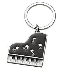 Ten Schwarzes Klavier keychain cod.EL7917 cm 8x3,9x0,5h by Varotto & Co. von Ten