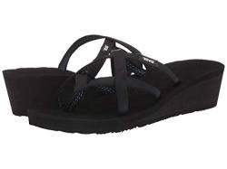 Teva Damen Mush Mandalyn Ola 2 Flip-Flop Sandale, Schwarz, 41 EU von Teva