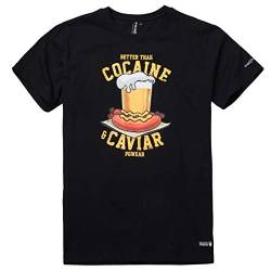 PG Wear Cocain&Caviar T-Shirt schwarz (L) von Tex-Ha