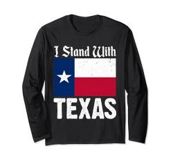 Ich stimme Texas TX zu Langarmshirt von Texas Mens Womens Apparel Gifts & Souvenirs