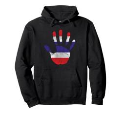 Thailand, Flagge von Thailand, Thailand-Flagge. Pullover Hoodie von Thailand,Thailand Flag,Flag of Thailand.