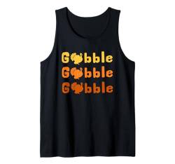 Thanksgiving Day Gobble Truthahn Trot Tank Top von Thanksgiving Day Gobble Thanksgiving designs