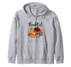 Thanksgiving Herbst Herbst Kürbis Thankful Grateful Blessed Kapuzenjacke von Thanksgiving Day Thankful Grateful Blessed Pumpkin