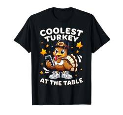 Thanksgiving Coolste Truthahn T-Shirt von Thanksgiving Fall Holidays Funny Gifts by Conreo