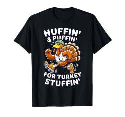 Thanksgiving Truthahn-Lauf, Laufender Truthahn T-Shirt von Thanksgiving Fall Holidays Funny Gifts by Conreo