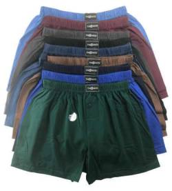 The Bakis Herren Boxershorts Unterhosen Unterwäsche mit Eingriff in Normalgröße und Übergröße (1, normal, DE/NL/SE/PL, Alphanumerisch, L, Regular, Regular, Baumwolle, 9, 1) von The Bakis