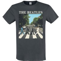 The Beatles T-Shirt - Amplified Collection - Abbey Road - S bis 3XL - für Männer - Größe 3XL - charcoal  - Lizenziertes Merchandise! von The Beatles