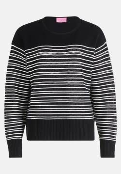 Betty Barclay Betty Barclay Basic-Strickpullover Patch Black/Cream - Basic-Strickpullover von The Fashion Story