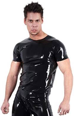 The Latex Collection Herren 291002017 Businesshemd, Schwarz (Nero 001), M EU von The Latex Collection