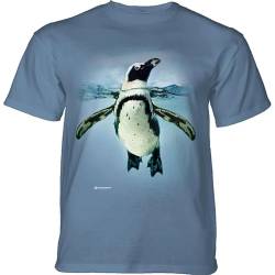 The Mountain T-shirt Swiming Penguin X-Large von The Mountain