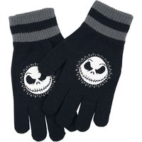 The Nightmare Before Christmas - Disney Fingerhandschuhe - Jack - Face - für Damen - schwarz  - EMP exklusives Merchandise! von The Nightmare Before Christmas