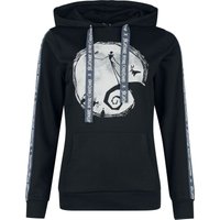 The Nightmare Before Christmas Kapuzenpullover - Moonshine Serenade - S bis XXL - für Damen - Größe M - schwarz  - EMP exklusives Merchandise! von The Nightmare Before Christmas