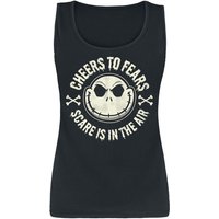 The Nightmare Before Christmas - Disney Top - Jack - Cheers To Fears - M bis XXL - für Damen - Größe XXL - schwarz  - EMP exklusives Merchandise! von The Nightmare Before Christmas