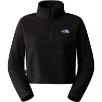 The North Face Damen 100 Glacier Cropped 1/4 Zip Pullover von The North Face