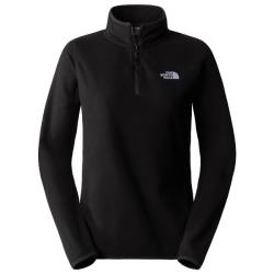 The North Face - Women's 100 Glacier 1/4 Zip - Fleecepullover Gr XS schwarz von The North Face