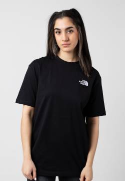 The North Face - Women´s Essential Oversize Tnf Black - T-Shirt - Schwarz - XS - 100% Baumwolle,Jersey von The North Face