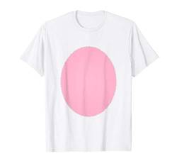 Pink Tummy Belly Easter Bunny Rabbit Furry Cosplay Costume T-Shirt von The Persnickety Owl Easy Halloween Costume Shirts