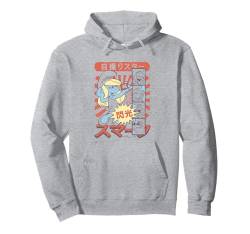 The Smurfs Cute Cool Smurfette Vintage Kanji Chest Poster Pullover Hoodie von The Smurfs