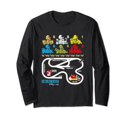 The Smurfs Smurf Kart Players & Map Overview Vintage Langarmshirt von The Smurfs