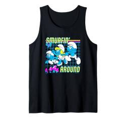 The Smurfs Smurfin' Around Group Shot Tank Top von The Smurfs