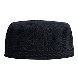 TheKufi Herren Strickmütze schwarz schwarz Gr. Medium, schwarz von TheKufi